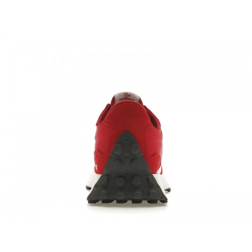 Кроссы New Balance 327 Red White - мужская сетка размеров