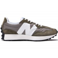 Кроссовки New Balance 327 Khaki White