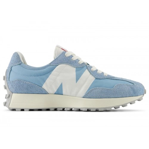 Кроссы New Balance 327 Chrome Blue - мужская сетка размеров