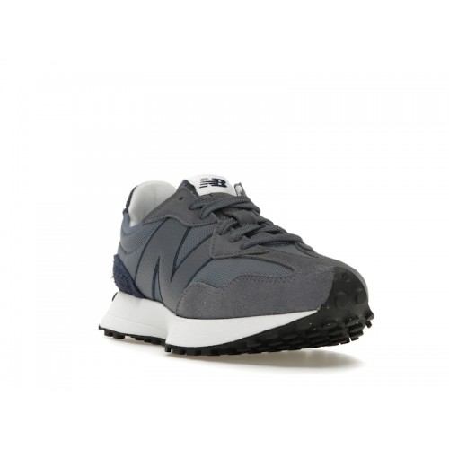 Кроссы New Balance 327 Purple Castlerock - мужская сетка размеров