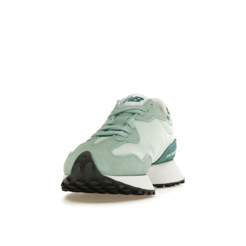 Кроссы New Balance 327 Grey Blue Castlerock - мужская сетка размеров