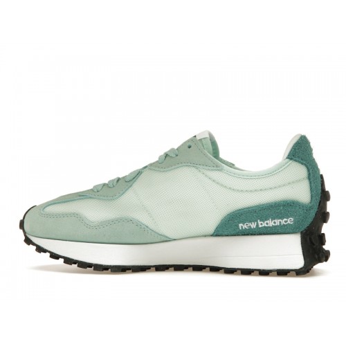 Кроссы New Balance 327 Grey Blue Castlerock - мужская сетка размеров