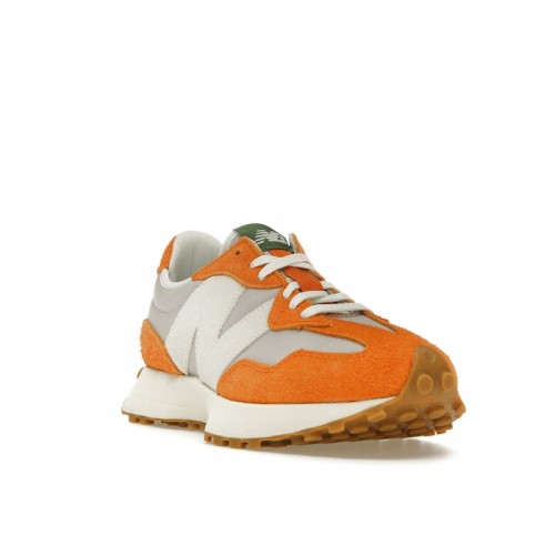 Кроссы New Balance 327 Classic Orange - мужская сетка размеров