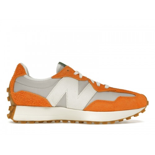Кроссы New Balance 327 Classic Orange - мужская сетка размеров
