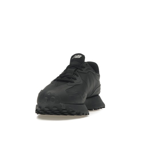 Кроссы New Balance 327 Triple Black Nubuck - мужская сетка размеров
