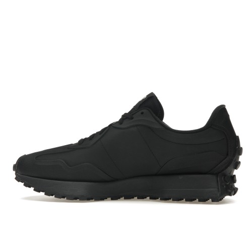 Кроссы New Balance 327 Triple Black Nubuck - мужская сетка размеров