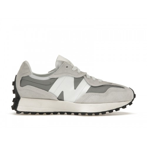 Кроссы New Balance 327 Grey Matter White - мужская сетка размеров