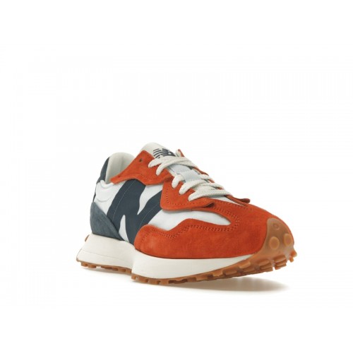 Кроссы New Balance 327 Cayenne Vintage Indigo - мужская сетка размеров