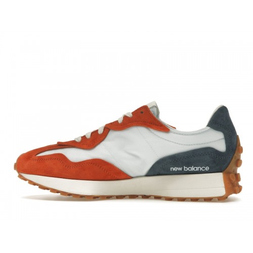 Кроссы New Balance 327 Cayenne Vintage Indigo - мужская сетка размеров
