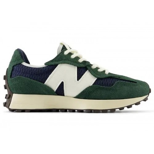 Кроссы New Balance 327 Green Brailed - мужская сетка размеров