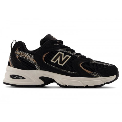 Кроссы New Balance 530 Black Flat Taupe - мужская сетка размеров