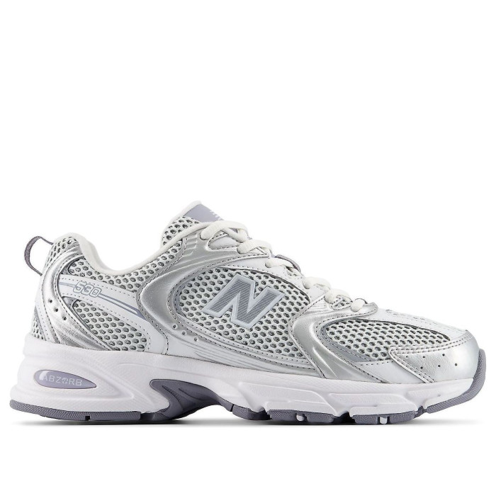 New Balance 530 Grey Matter Silver Metallic - мужская сетка размеров New Balance 530 Grey Matter Silver Metallic - мужская сетка размеров