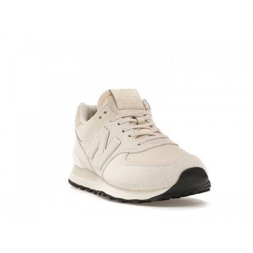 Кроссы New Balance 574 Linen Sea Salt - мужская сетка размеров