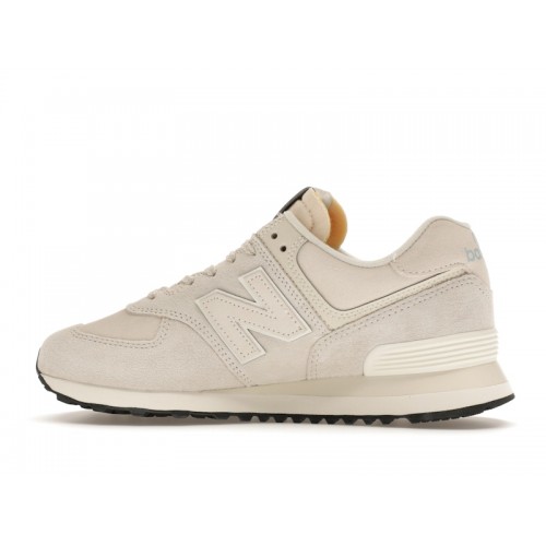 Кроссы New Balance 574 Linen Sea Salt - мужская сетка размеров