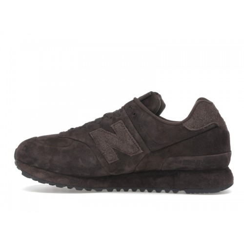 New Balance 574 Legacy Stone Island Ghost Dark Brown - мужская сетка размеров
