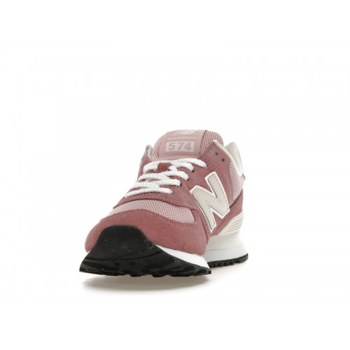 Кроссы New Balance 574 Hazy Pink - мужская сетка размеров