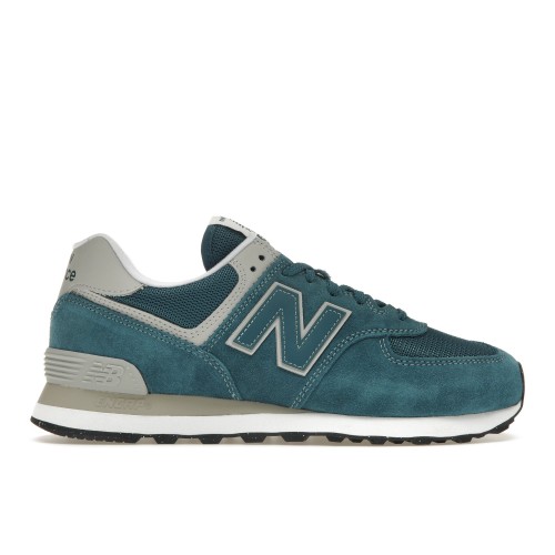 Кроссы New Balance 574 Green Grey - мужская сетка размеров