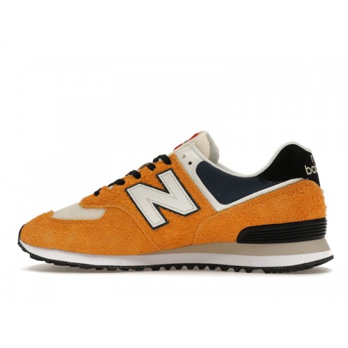 Кроссы New Balance 574 Yellow Grey - мужская сетка размеров