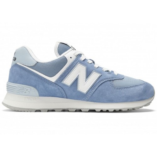 Кроссы New Balance 574 Carolina Blue - мужская сетка размеров