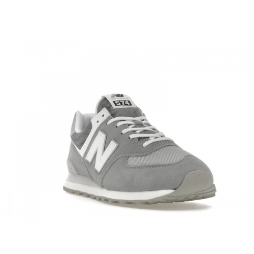 Кроссы New Balance 574 Grey Fog - мужская сетка размеров
