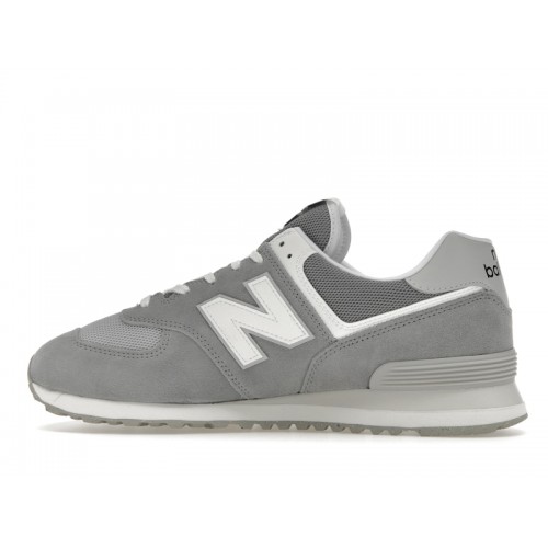 Кроссы New Balance 574 Grey Fog - мужская сетка размеров