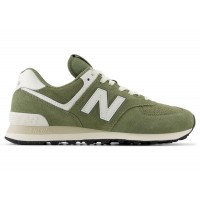 New Balance 574 Dark Olivine Sea Salt