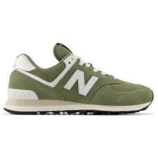 New Balance 574 Dark Olivine Sea Salt