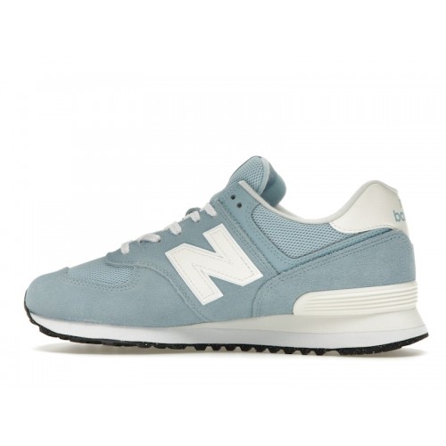 Кроссы New Balance 574 Blue Haze - мужская сетка размеров