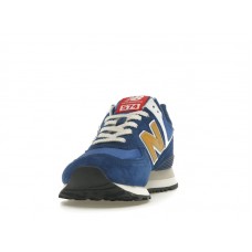 Кроссовки New Balance 574 Royal Blue Gold