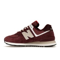 Кроссовки New Balance 574 Suede Maroon Grey