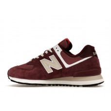 Кроссовки New Balance 574 Suede Maroon Grey