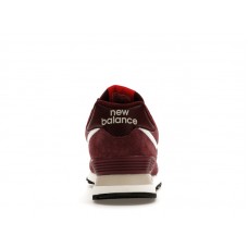 Кроссовки New Balance 574 Suede Maroon Grey