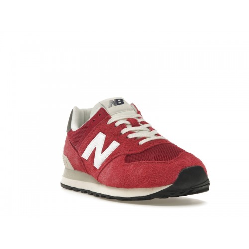 Кроссы New Balance 574 Premium OG Pack Red - мужская сетка размеров