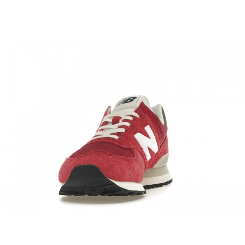 Кроссы New Balance 574 Premium OG Pack Red - мужская сетка размеров