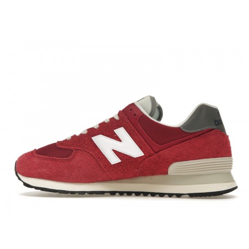 Кроссы New Balance 574 Premium OG Pack Red - мужская сетка размеров