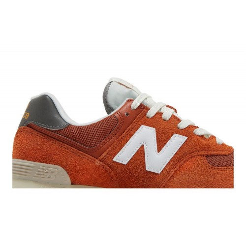 New Balance 574 Orange Burst - мужская сетка размеров