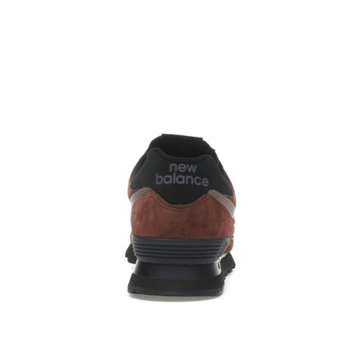 New Balance 574 Brown - мужская сетка размеров