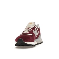 New Balance 574 Burgundy Silver