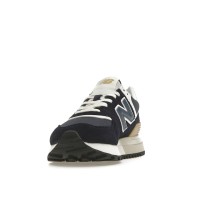 New Balance 574 Navy White Beige