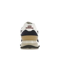 New Balance 574 Navy White Beige