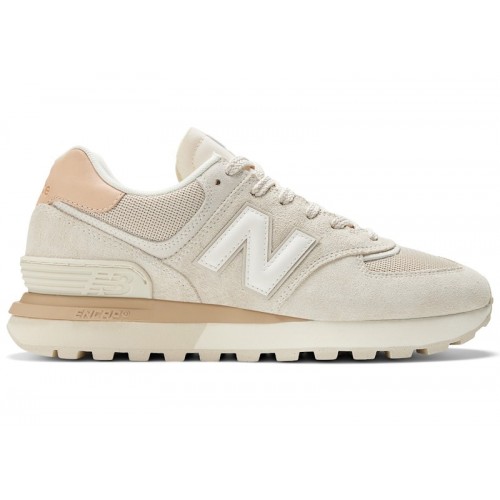 Кроссы New Balance 574 Legacy Cream - мужская сетка размеров