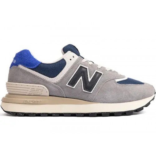 Кроссы New Balance 574 Legacy Grey Blue - мужская сетка размеров