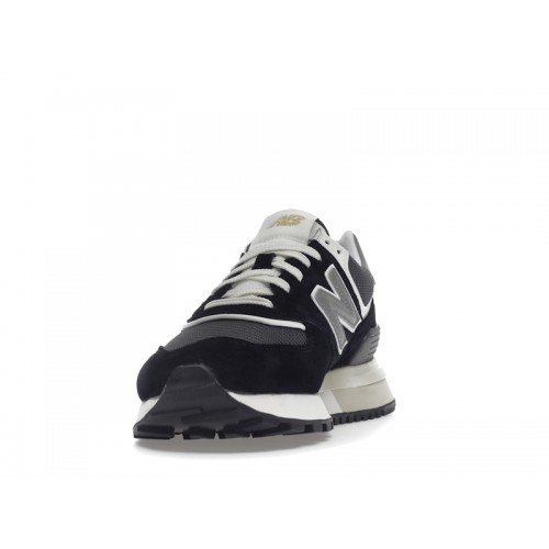 Кроссы New Balance 574 Legacy Black Marblehead - мужская сетка размеров