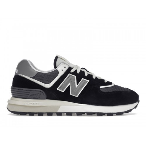 Кроссы New Balance 574 Legacy Black Marblehead - мужская сетка размеров