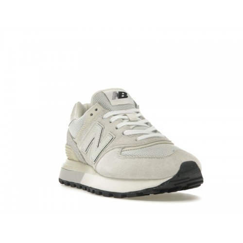 Кроссы New Balance 574 Legacy White - мужская сетка размеров