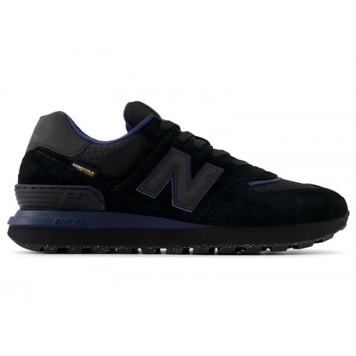 New Balance 574 Legacy Cordura Black Anthracite - мужская сетка размеров