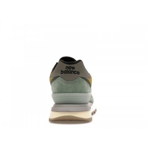 Кроссы New Balance 574 Legacy Stone Island Light Green - мужская сетка размеров