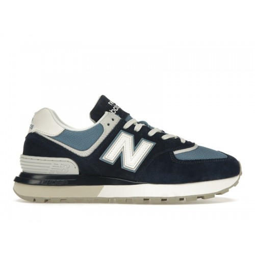 Кроссы New Balance 574 Legacy Navy Sea Salt - мужская сетка размеров