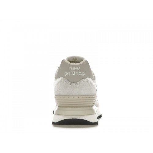 Кроссы New Balance 574 Legacy White Grey - мужская сетка размеров
