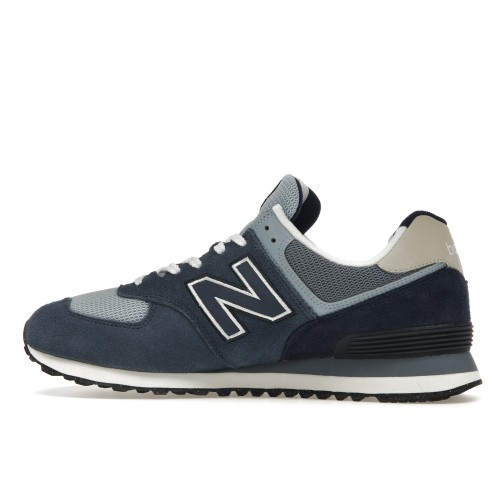 Кроссы New Balance 574 Admiral Blue - мужская сетка размеров